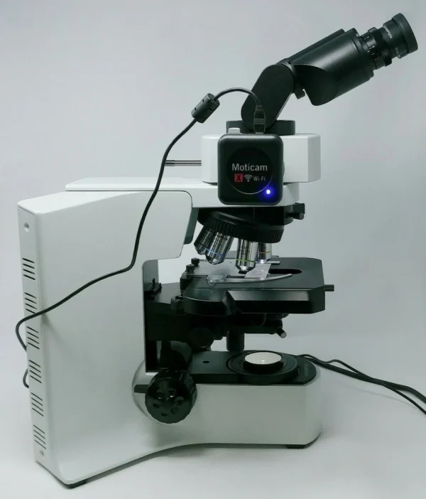 Olympus Microscope BX41 with 2x, 60x, and Camera - Image 10